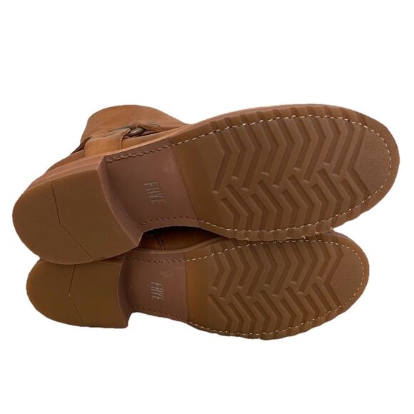 New $248 Frye Veronica Harness Short Caramel Boot Size 8.5 - Picture 8 of 8